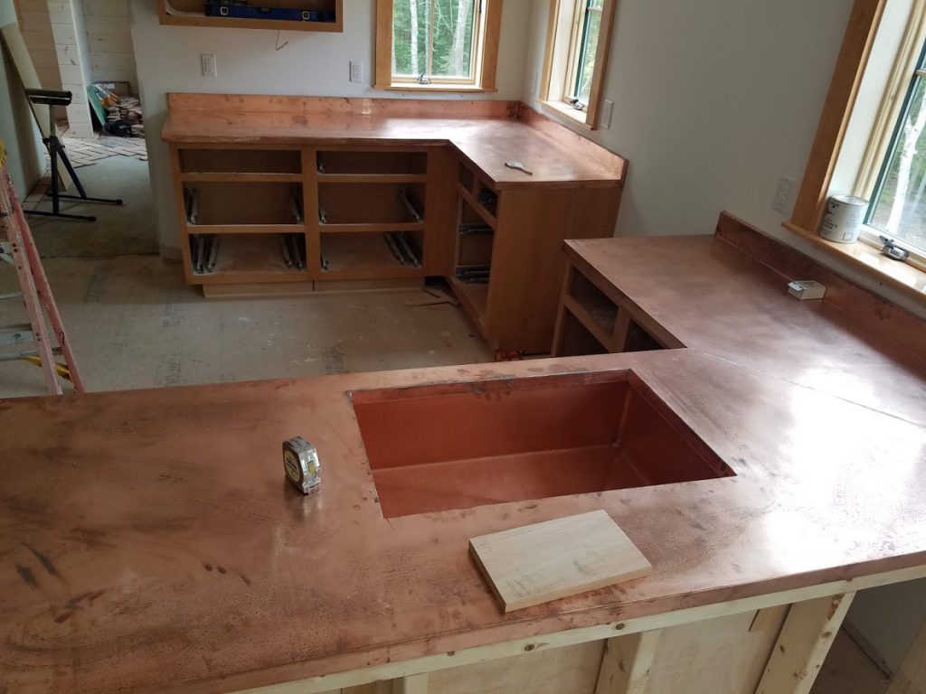 Copper Countertop Cumberland Ironworks